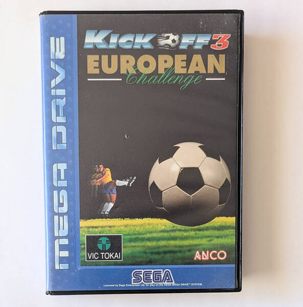 MD キックオフ3 KICK OFF 3 European Challenge Soccer EU版 PAL ★ セガメガドライブ MEGA DRIVE