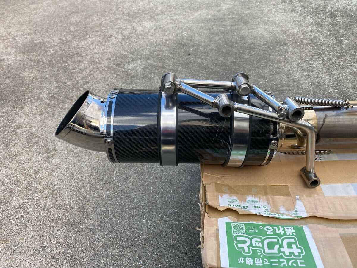 Yahoo!オークション -「マジェスティ125 マフラー カーボン」の