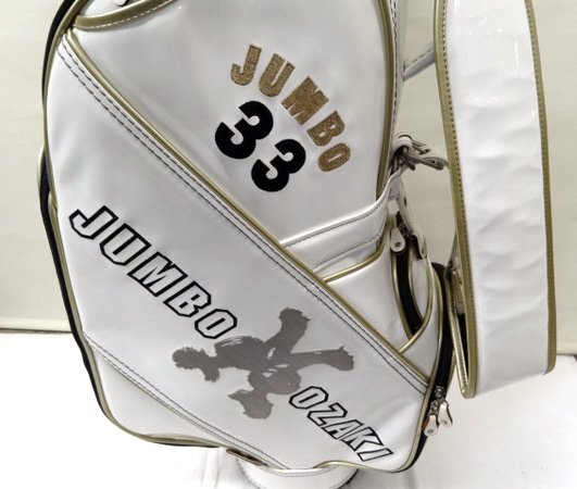 Yahoo!オークション -「ジャンボ尾崎 キャディーバック」(用具 Yahoo!オークション -「ジャンボ尾崎 キャディーバック」(用具