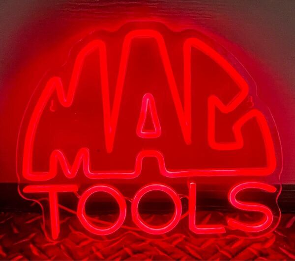 MAC TOOLS LEDネオン ネオンプレート USB電源 調光調整付 吊り下げ式 マックツール ガレージ雑貨 アメリカン雑貨 アメ車 工具 LED看板