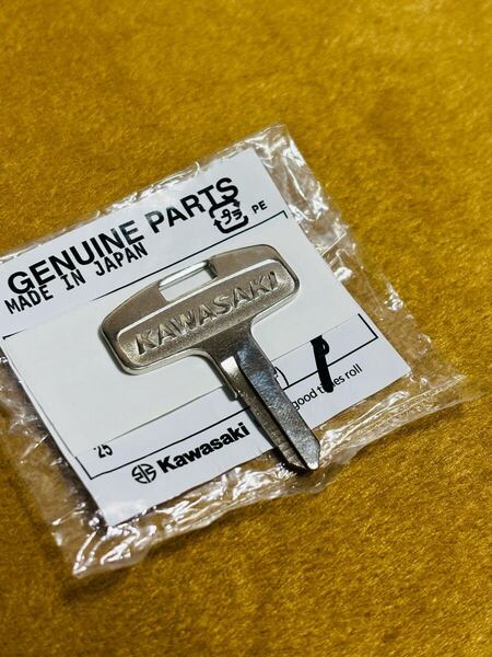 KE100 ブランクキー 純正 新品 KL250 1本 カワサキ スペアキー kawasaki 合鍵