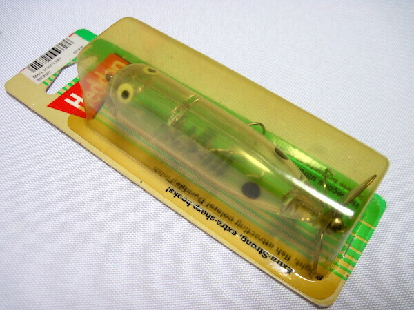 マグナムトーピード《Heddon》クリアー【C】透明_へドン MAGNUM TORPEIDO『縦割れ』トップウォーター オールド EBISCOエビスコSMITHスミス