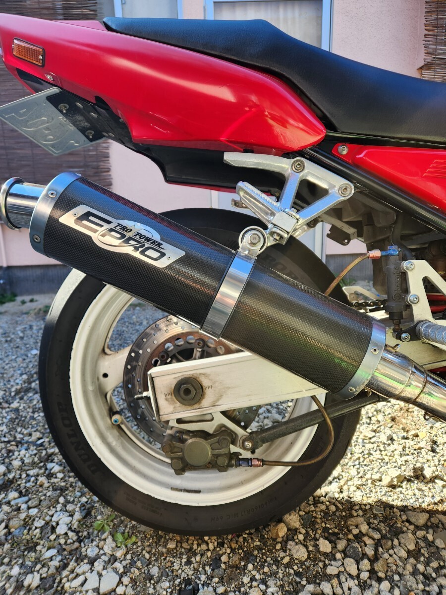 FZ400.4YR純正マフラー.フルエキ4YR刻印.ノーマル戻しにどうぞ