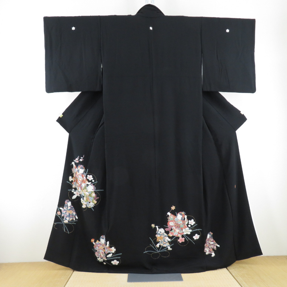 黒留袖〔風景画〕｜着物レンタルあき (来店着付け無料・全国配送