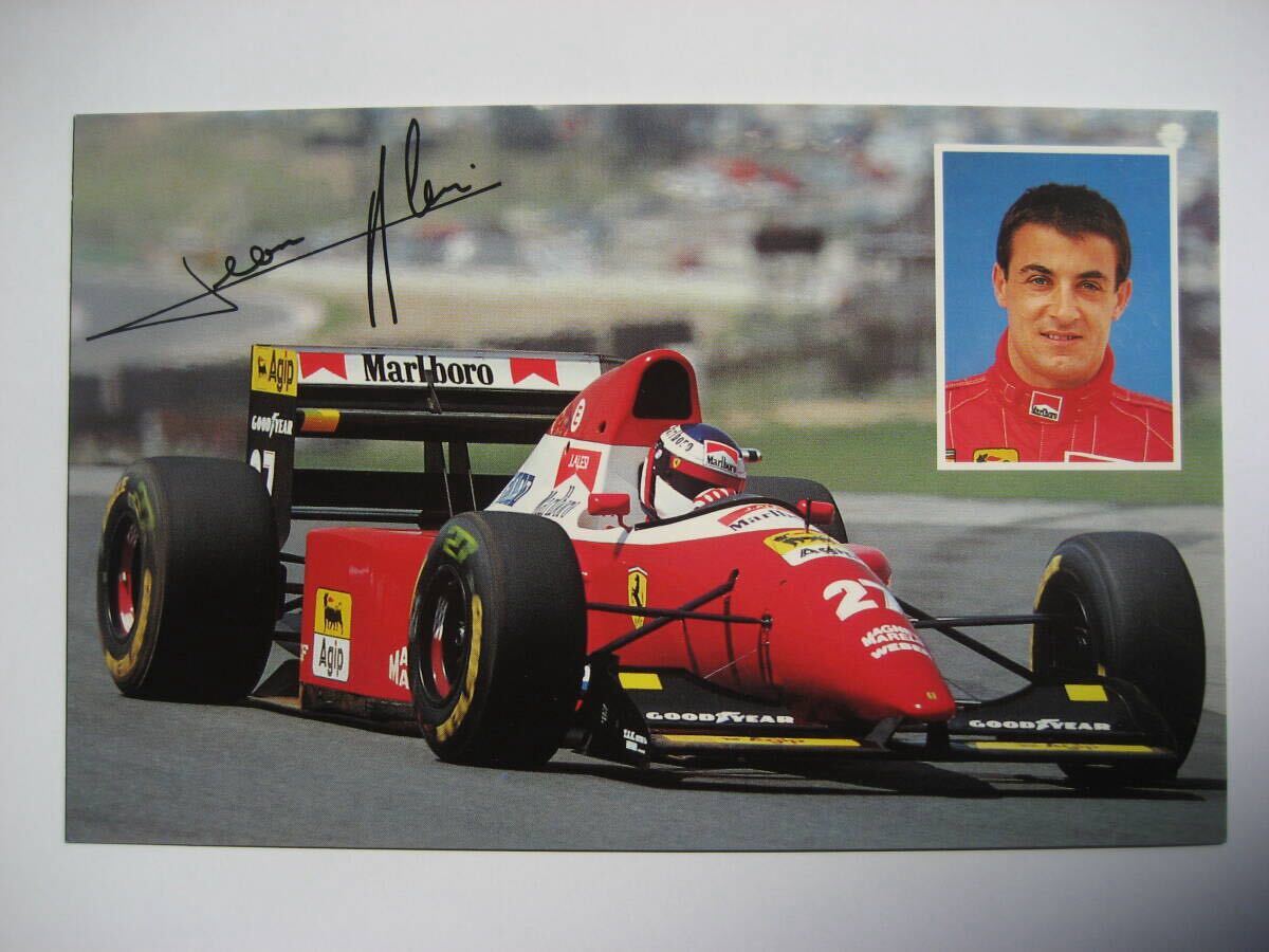 【中古】カード　F1 スクーデリア　フェラーリ　28 ジャン・アレジー 中古】カード F1 スクーデリア フェラーリ 28 ジャン・アレジー