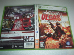中古 XBOX360 レインボーシックス ベガス2 動作保証 同梱可
