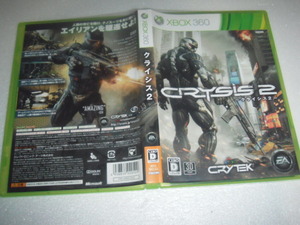 中古 XBOX360 クライシス 2 動作保証 同梱可