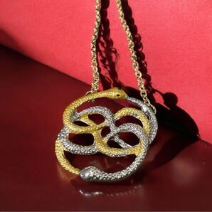 ネバーエンディングストーリー アウリン 蛇 ペンダント ネックレス アクセサリー ペンダント レプリカ スネーク 洋画 映画