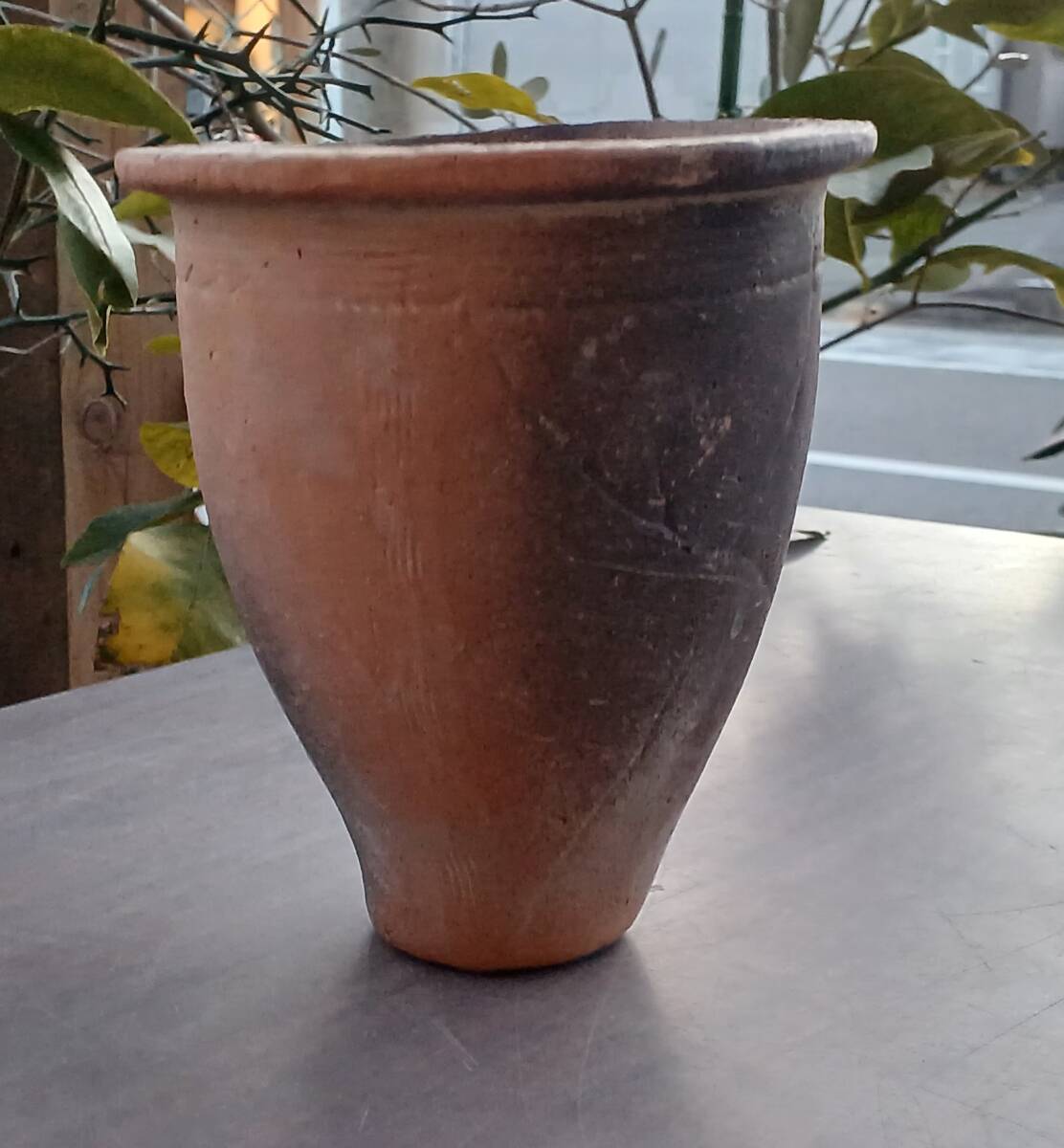 【送料無料】弥生土器(成川式土器) ケース付き 送料無料】弥生土器(成川式土器) ケース付き