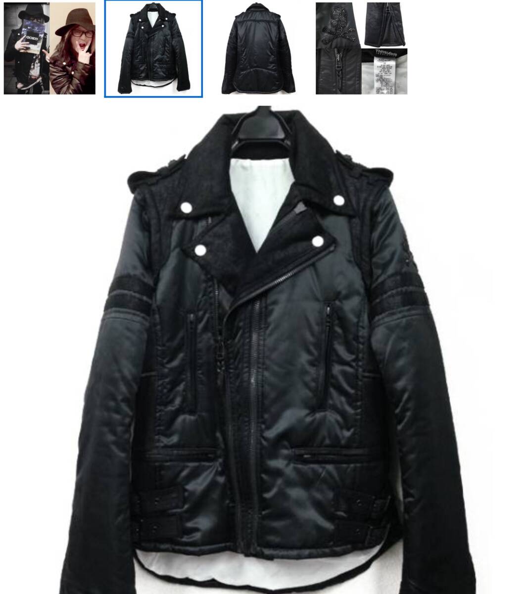 2025年最新】Yahoo!オークション -roen ライダースの中古品 2025年最新】Yahoo!オークション -roen ライダースの中古品