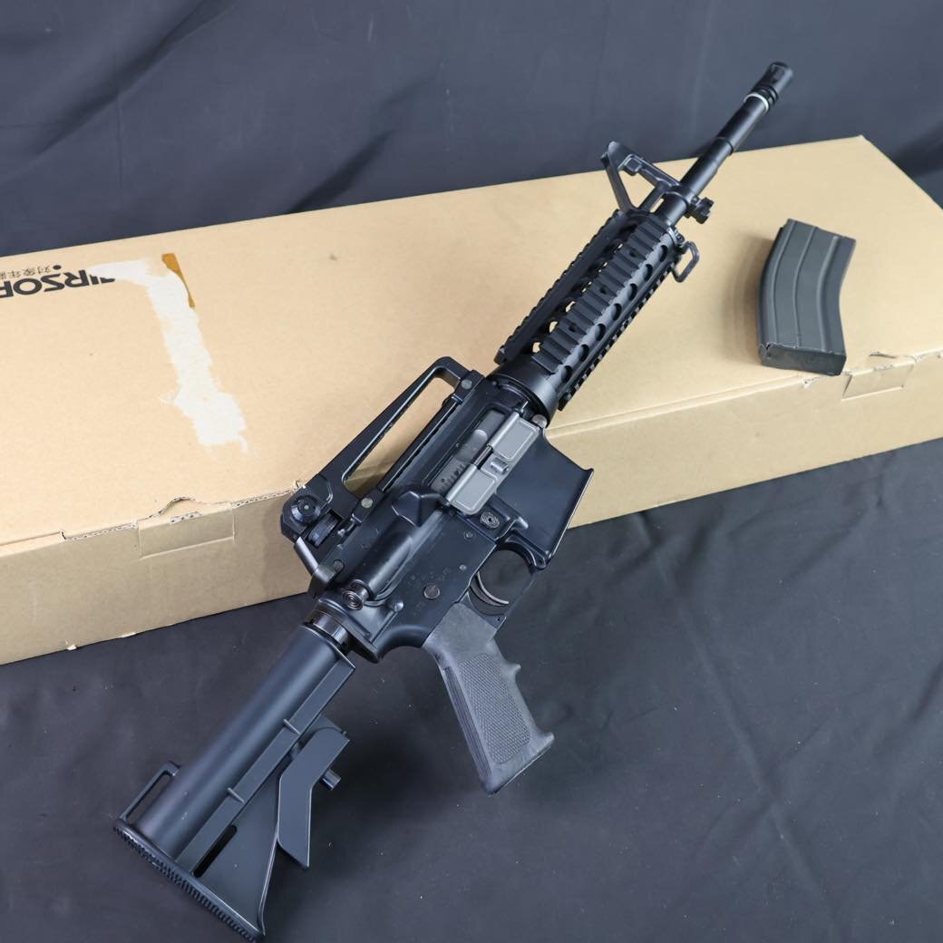 【ジャンク】東京マルイ　M4 CRB-R ガスブロ ジャンク】東京マルイ M4 CRB-R ガスブロ TOKYO MARUI 【大特価