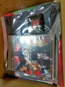 特大布ポスター 新島真 「/PS3 ペルソナ5」 いまじん購入特典 P5 プレイステーション3ゲームソフト付き ピンバッジ付き 未開封未使用