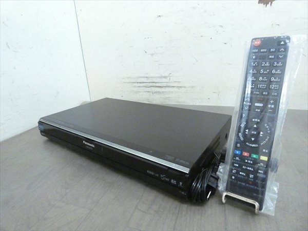 Panasonic 500GB 2チューナー ブルーレイレコーダー ブラック