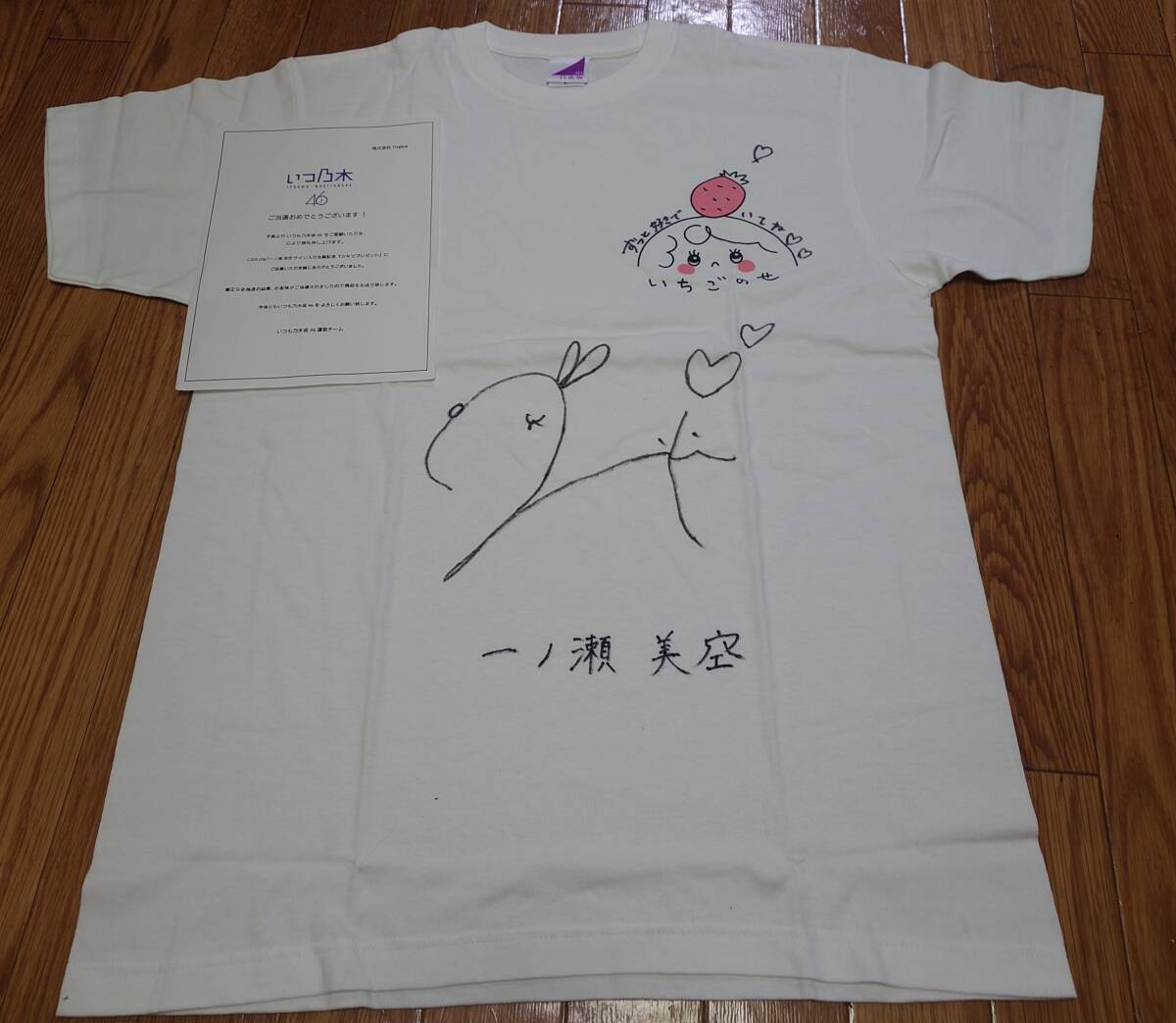 Yahoo!オークション -「乃木坂46 サイン tシャツ」の落札相場