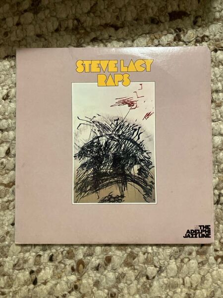 LPレコードSteve Lacyスティーブ・レイシー 「Raps」