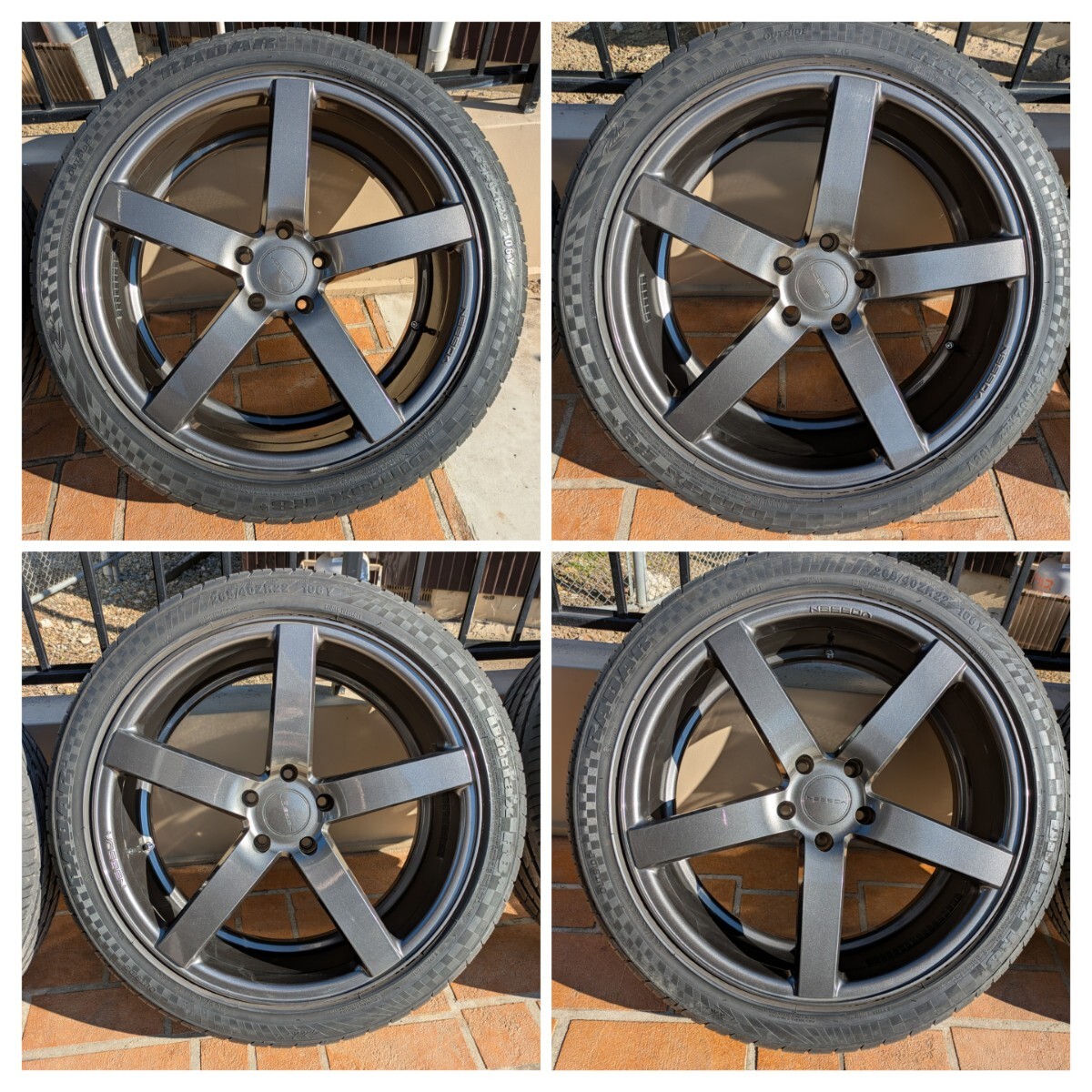 Yahoo!オークション -「vossen cv3」(タイヤ・ホイールセット Yahoo!オークション -「vossen cv3」(タイヤ・ホイールセット