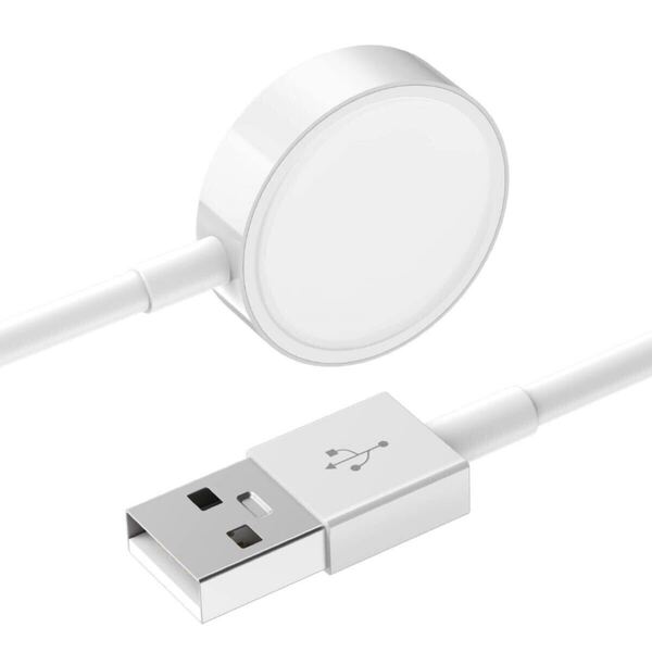 【即日発送/純正互換】AppleWatch アップルウォッチ全シリーズ対応 充電ケーブル 1m 磁気 充電器 USB タイプA Apple Watch