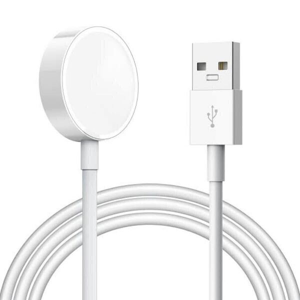 【純正互換】AppleWatch アップルウォッチ全シリーズ対応 充電ケーブル 1m 磁気 充電器 USB タイプA Apple Watch 【24時間以内発送】