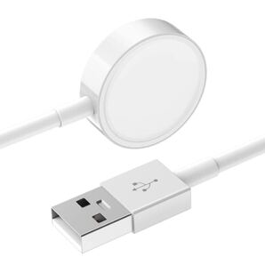 【純正互換】AppleWatch アップルウォッチ全シリーズ対応 充電ケーブル 1m 磁気 充電器 USB タイプA Apple Watch【24時間以内発送】