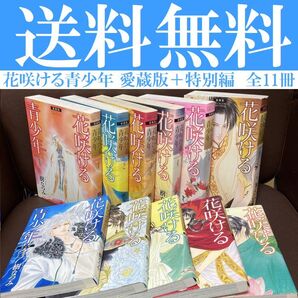 送料無料 11冊セット 花咲ける青少年 特別編 全5巻 愛蔵版 全6巻 樹なつみ