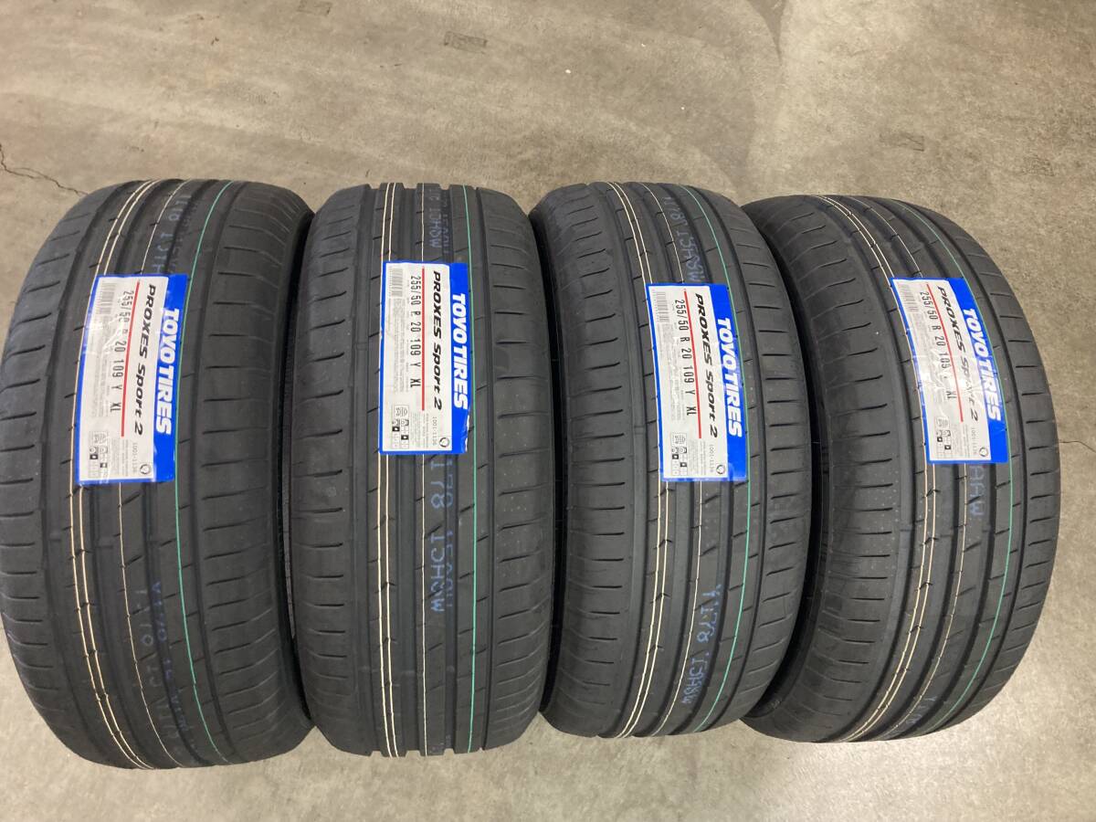 ★【255/50R20 109Y】【2024年製】ＴＯＹＯトーヨー プロクセス スポーツ2 255/50-20 PROXES SPORT2 4本価格 4本送料税込み￥102000～ 夏用