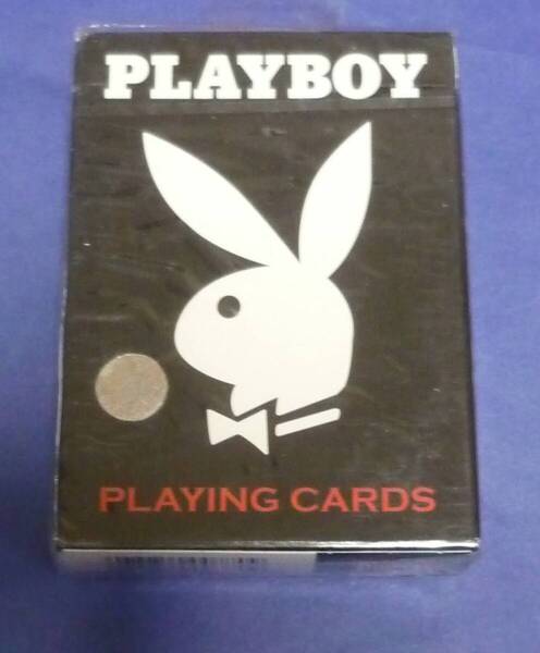 ★未開封のPLAYBOY PLAYING CARDS 2003:BICYCLE製トランプ(22年前のプレミアム物?):1個:カード・ゲームやマジック等がご趣味の方向き。