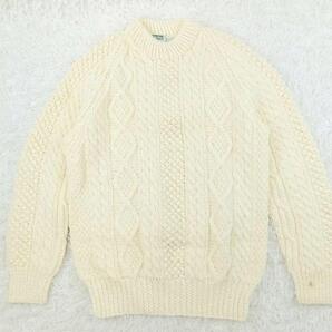 希少ピュアウール◎John Molloy ザスコッチハウス ケーブル編みニット