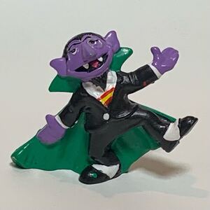 【Vintage】セサミストリート カウント 伯爵 PVC フィギュア セサミ 人形 BULLYLAND ドイツ Sesame Street Count Figure