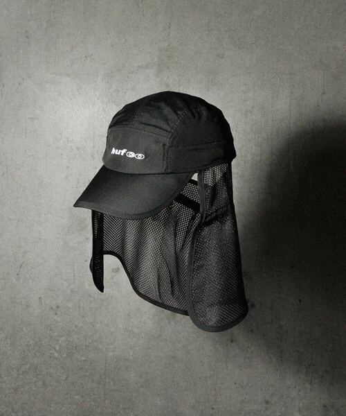 24SS HUF SUN SHADE VOLLEY ハフ キャップ 帽子 ブラック O/Sサイズ 24SS HUF SUN SHADE VOLLEY Cap Hat Black O/S Size サンシェード