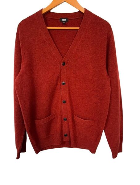 ユニクロ ウールニットカーディガン Lサイズ 美品 近年モデル ウール100% UNIQLO Wool Knit Cardigan L Size Excellent Condition Recent