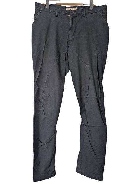 FOCUS ストレッチチノパンツ 5サイズ 日本製 薄ブラック系 L相当 FOCUS Stretch Chino Pants Size 5 Made in Japan Blackish Tone