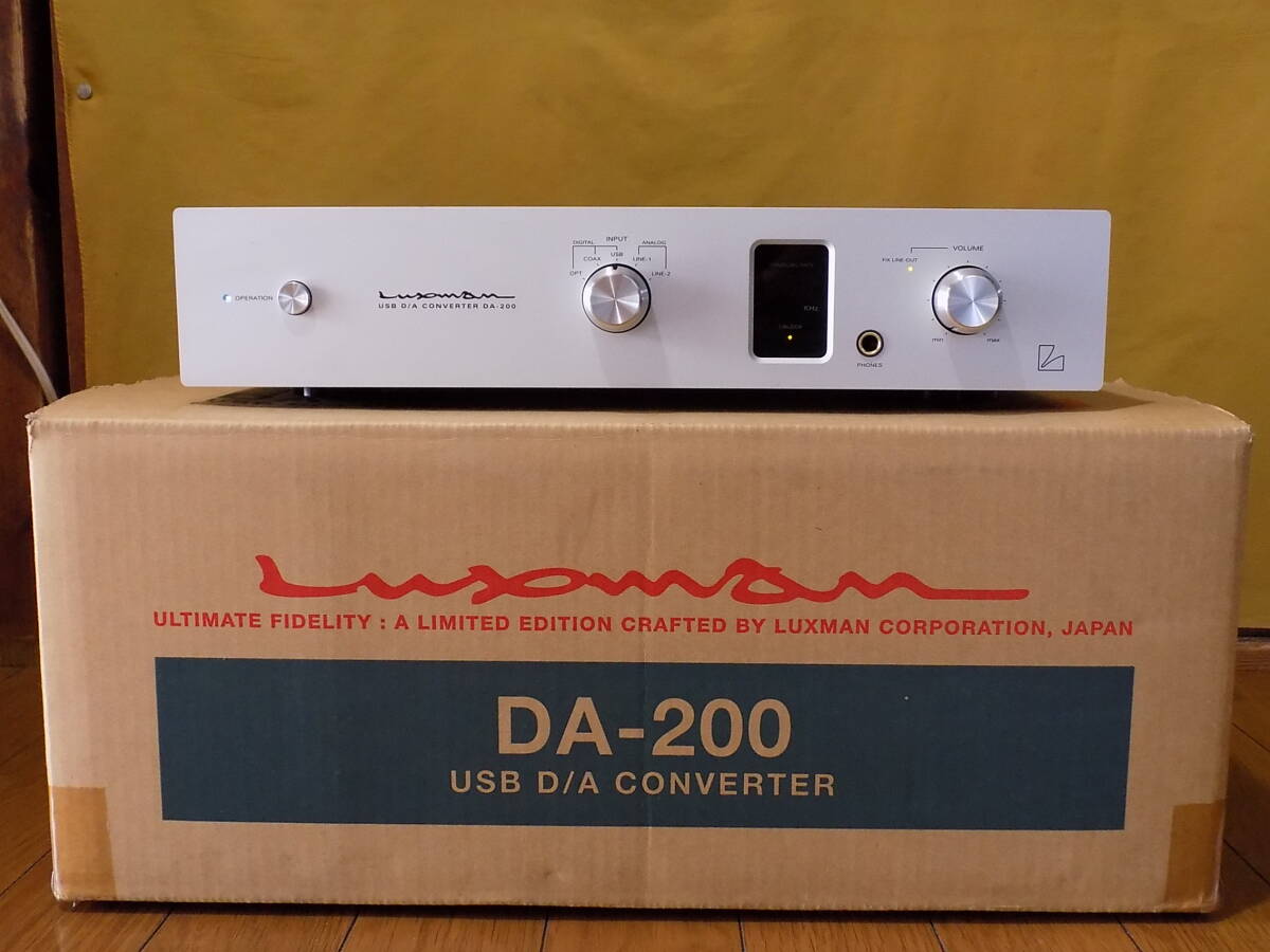 Yahoo!オークション -「luxman da-200」の落札相場・落札価格 Yahoo!オークション -「luxman da-200」の落札相場・落札価格