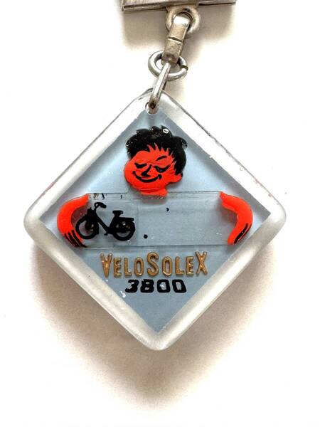 【フレンチキーホルダー】ブルボン 「VELOSOLEX」