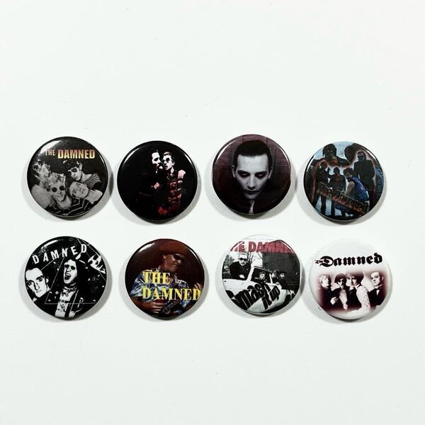 ☆新品☆The Damned ザ・ダムド パンク バッジ(検)666 ライダース ジャケット セディショナリーズ Sex Pistols The Clash #1