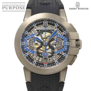 Harry Winston HARRY WINSTON Ocean Project Z9 OCEACH44ZZ004 мужские наручные часы хронограф Date самозаводящиеся часы Ocean 90268961