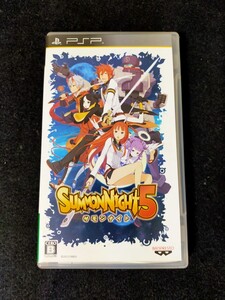 【動作未確認】サモンナイト5 SUMMON NIGHT 5 PSPソフト ゲームソフト
