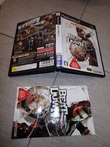 BEATDOWN ビートダウン PS2 プレイステーション G07/D234