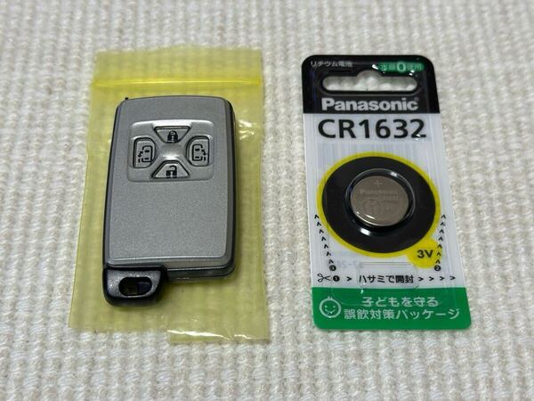 未使用 初期化済 トヨタ エスティマ 50 アルファード ヴェルファイア 20 ノア ヴォクシー 70 アイシス 純正 スマートキー 両側PSD 新品電池