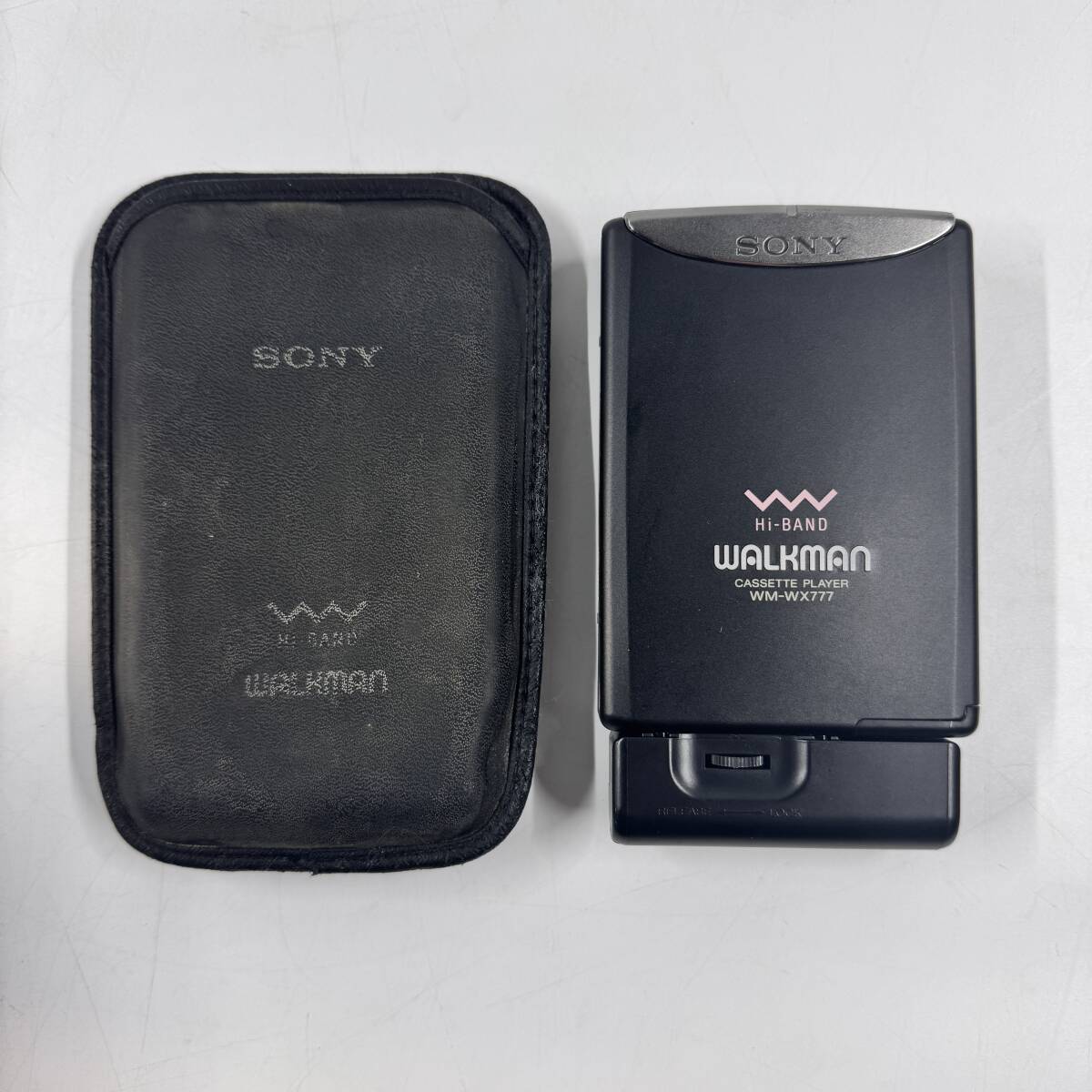SONY WM-WX777 1994 Black Walkman Vintage Cassette Player
