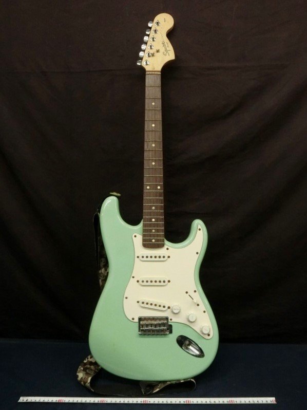 値下げ可」Squier ストラトキャスター エレキギター ミント