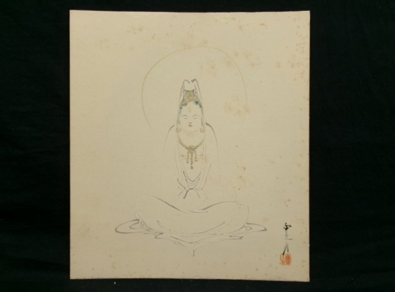 Yahoo!オークション -「白衣観音」(絵画) (美術品)の落札相場