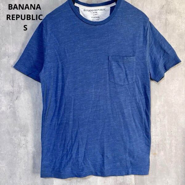 バナナリパブリック BANANA REPUBLIC ポケット付きTシャツ S