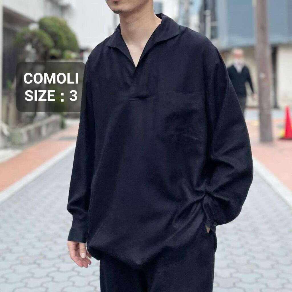 2025年最新】Yahoo!オークション -コモリ comoli シャツ 3の中古 2025年最新】Yahoo!オークション -コモリ comoli シャツ 3の中古