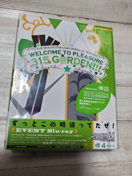 【未開封】THE IDOLM@STER SideM プロデューサーミーティング WELCOME TO PLEASURE 315 G@RDEN!!! Blu-ray アソビストア特装版 プロミ