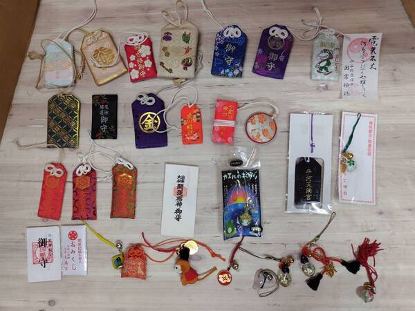 まとめ売り 御守り お守りセット Japanese Charms good luck charm キーホルダー