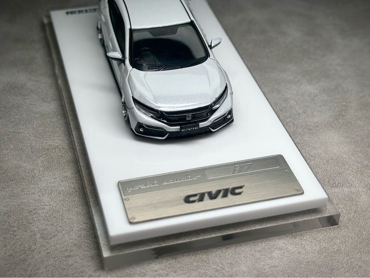暮らしに便利なアイテム studio yoshi - Yahoo!オークション 1/64 改造 FK7 CIVIC HONDA ミニカー