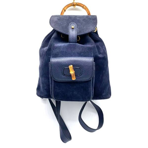 Gucci Bamboo Backpack Suede / グッチ バンブー バックパック スエード