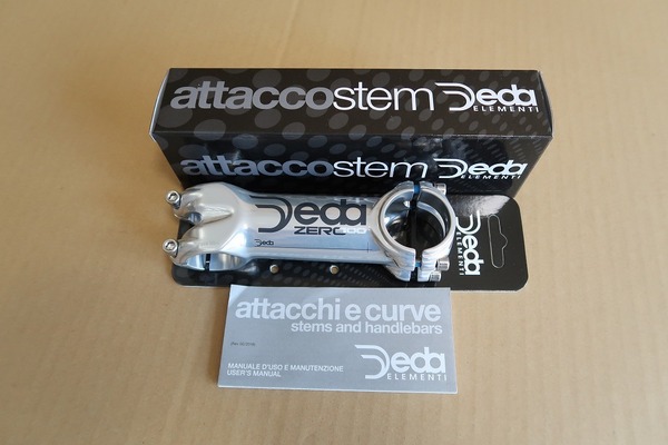 Deda デダ ZERO 100 SILVER LIMITED 110mm 82°アヘッドステム OS 新品 未装着品 元箱入り!!
