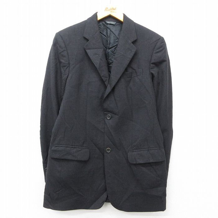 定価6万 新品タグ付】DENHAM リネン混 テーラードジャケット S 紺