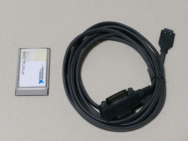 【正常動作品】National Instruments PCMCIA-GPIB インターフェイスカード